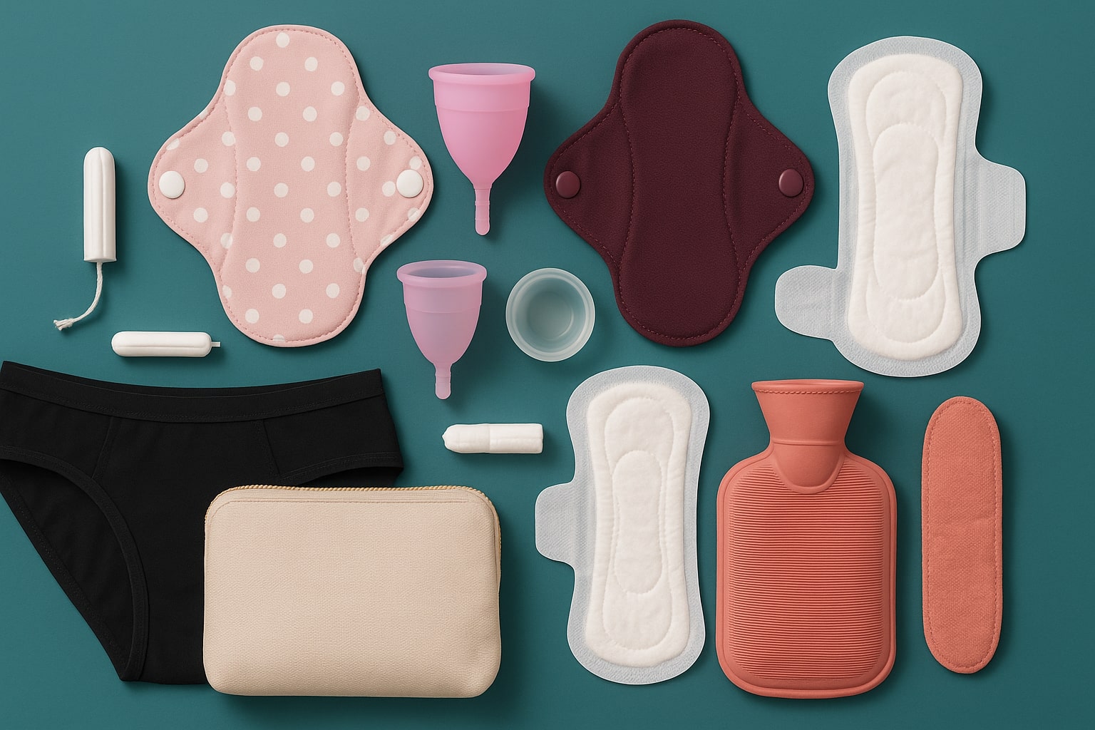 Period products display